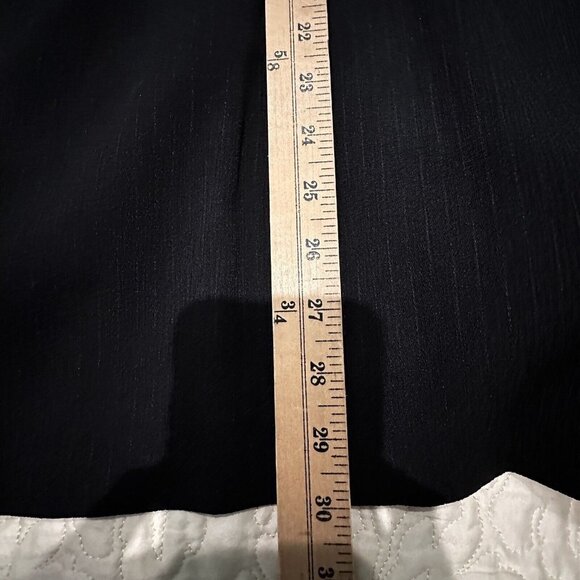 NWT Karen Scott Blazer Jacket Career Black Two-Button Pockets Women's Size 16W - Picture 9 of 11